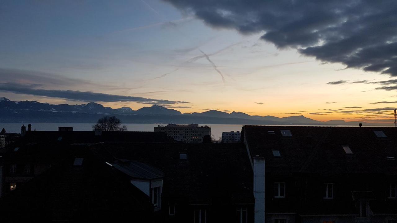 Beauregard Attique Apartment Lausanne Bagian luar foto