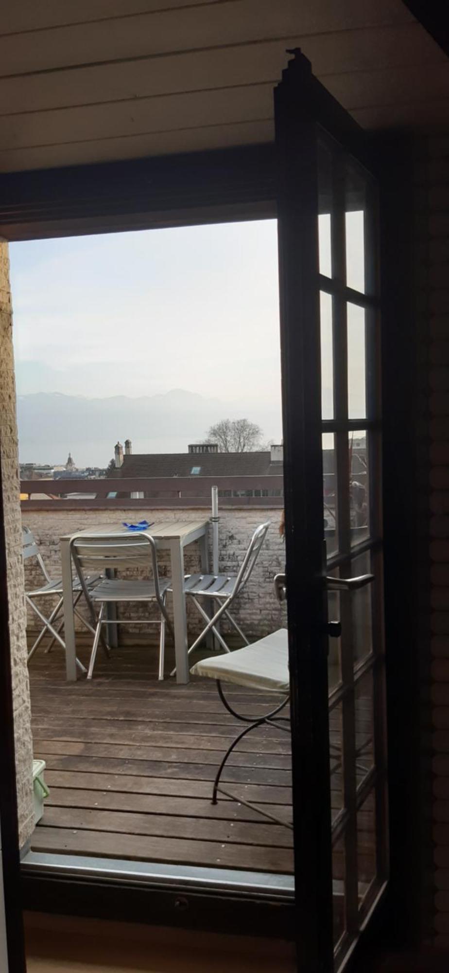 Beauregard Attique Apartment Lausanne Bagian luar foto